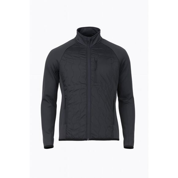 Carbon 2 Colbat Men's Size L Quilted Puffer Jacket Coat Black Casual Classic - Picture 9 of 9